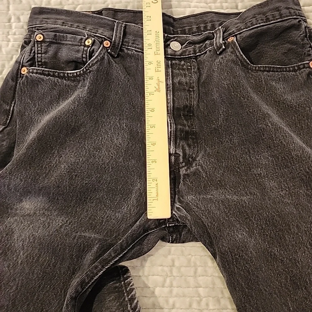 Levi's 501 36X30 black jeans